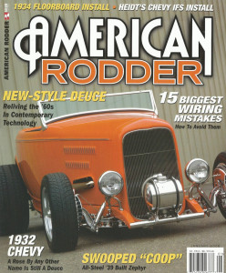 AMERICAN RODDER 2006 JAN - HEIDT IFS INSTALL,'32 CHEVY,'39 ZEPHYR, WIRING ERRORS